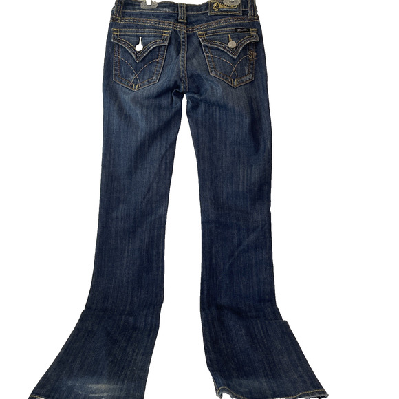 Miss Me women’s 27 JP4896D Boot cut Thick Stitching Jeans - Picture 1 of 7